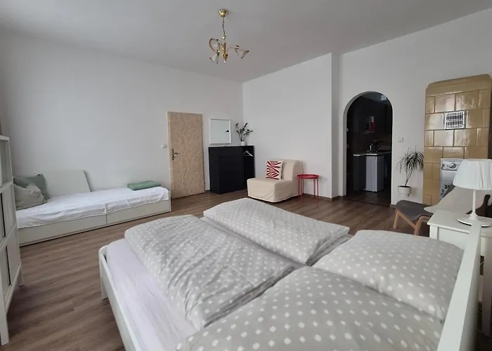 Klidny V Rodinnem Dome V Blizkosti Centra Lägenhet